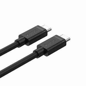 UNITEK Y-C477BK01-2M USB kabelis USB 3.2 Gen 1 (3.1 Gen 1) USB C melns
