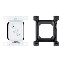 5D Mr. Monkey Aizsargstikls - Apple Watch SE / SE 2 / SE 3 44MM melns (Strong HD)