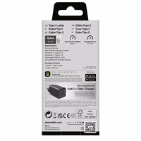 SBS TECABLETISSUETCC2G kabelis 2 x USB-C 2 m 60W ar Power Delivery - pelēks