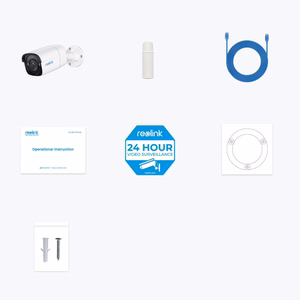 Reolink P320 – āra PoE IP novērošanas kamera, 5 MP, cilvēku un transportlīdzekļu noteikšana, microSD līdz 256 GB