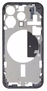 Middle housing iPhone 15 Pro Melns Titanium ORG