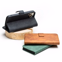 TENDER grāmatas viedtālruņa apvalks SAMSUNG A53 5G melns