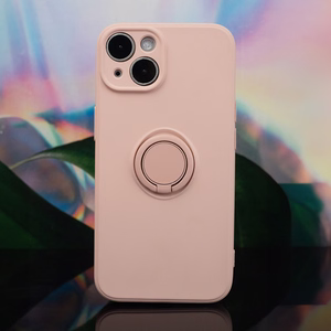 Pirkstu rokturis iPhone 16 Pro 6,3" rozā krāsā