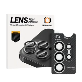 Rūdīts stikls Tel Protect 3D Lens Aramid Series on camera priekš Samsung Galaxy S26 Ultra (objektīvs 5 gab.)