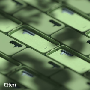 Etteri silikona viedtālruņa apvalks Samsung Galaxy S24 - gaiši zaļais