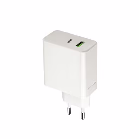 Setty sienas lādētājs PD+QC USB + USB-C 45W LSI-01white JO