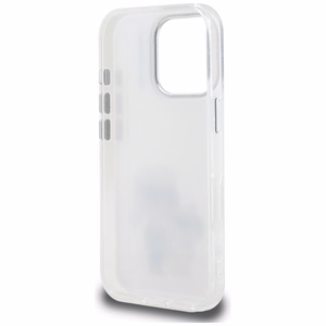 Karl Lagerfeld IML Aquarelle Karl & Choupette & Logo macins iPhone 16 Pro Max - balts