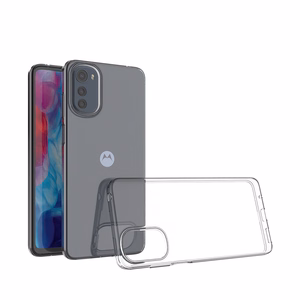 Īpaši plāns 0.5mm viedtālruņa apvalks Motorola Moto E32 caurspīdīgs