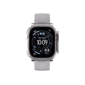 AmazingThing Minimal aizsargājošs vāciņš Apple Watch UItra 3 49mm - Caurspīdīgs