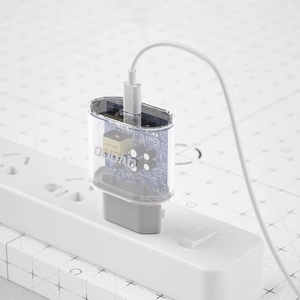 Dudao A14EUC PD 20W USB-C sienas lādētājs ar kabeli - balts