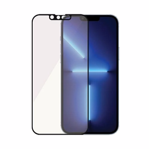 PanzerGlass E2E Anti-Bluelight rūdīts stikls iPhone 13 Pro Max antibakteriāls melns