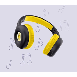 Trust Nouna bērnu bezvadu Bluetooth austiņas ar 85 dB skaļuma ierobežojumu, melnas