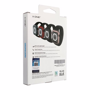 X-ONE Dropguard apvalks - Apple Watch 10/11 42mm melns