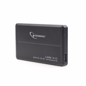 Gembird EE2-U3S-2 2.5" HDD korpuss melns