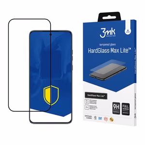 Rūdītais stikls 3mk HardGlass Max Lite Black priekš Motorola Edge 50 Neo