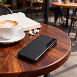 Чехол Tech-Protect Smart View для Samsung Galaxy A57 5G чёрный