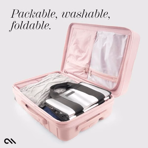 Водоотталкивающая дорожная сумка через плечо Case-Mate Mini Travel Tote Bag, Silver Chrome