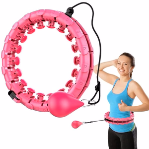 Smart Hula Hoop HHP002 vingrošanas riņķis, rozā