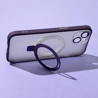 Mag Ring viedtālruņa apvalks iPhone 13 6,1" violets