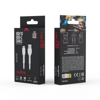 Maxlife MXUC-04 kabelis USB - USB-C 1,0 m 3A balts