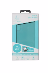 JM ANTI-BACTERIA TPU maciņš, paredzēts Galaxy A36, caurspīdīgs