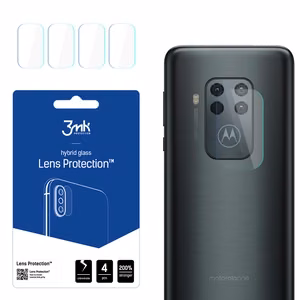 3mk Lens Protection – kameras objektīva aizsargs modelim Motorola One Pro 2019