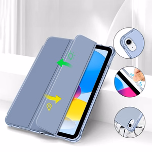 Tech-Protect SC Pen hibrīda apvalks iPad 10 / 2022 - zils - caurspīdīgs