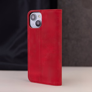 Viedais Suede maciņš for Samsung Galaxy A17 4G / A17 5G / A26 5G sarkans