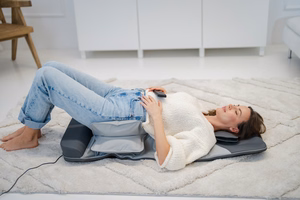 Medivon Yoga masāžas paklājiņš guļus pozīcijai