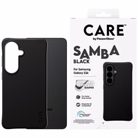 CARE by PanzerGlass Samba Black Qi Case for Samsung Galaxy S26 - Black
