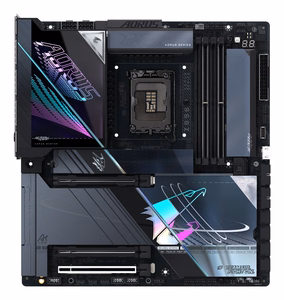 GIGABYTE Z890 AORUS MASTER AI TOP mātesplate — atbalsta Intel Core Ultra (Series 2) procesorus, 20+1+2 fāžu VRM, DDR5 līdz 9500 MHz (OC), PCIe 5.0 M.2, Wi-Fi 7, Thunderbolt 4
