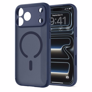 Spigen Ultra Hybrid MagSafe maciņš iPhone 18 Pro / 17 Pro, tumši zils