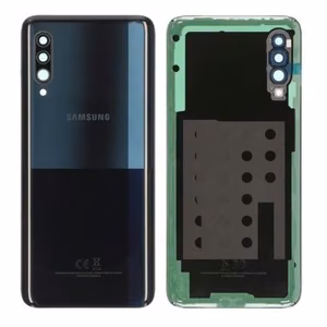 Aizmugurējais vāciņš Samsung A908 A90 5G 2019 melns oriģināls (lietots, Grade B)