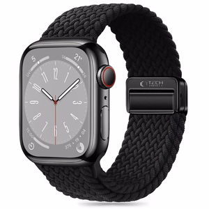 Ремешок Tech-Protect Nylonmag для Apple Watch 4 / 5 / 6 / 7 / 8 / 9 / SE (38 / 40 / 41 mm) — черный