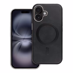 GENTLEMAN MAG COVER Viedtālruņa apvalks saderīgs ar MagSafe IPHONE 17 melns