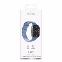 Puro Icon siksniņa Apple Watch 44/45/46/49 mm - Zila