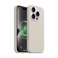 Crong Color Cover Magnetic - iPhone 16 Pro Max MagSafe maciņš (Stone smilšu)