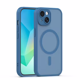 Mag Matt maciņš iPhone 15 6,1" tumši zils