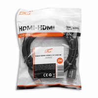 Etteri HDMI-HDMI kabelis (v2.1 | 8K | 2 m) melns