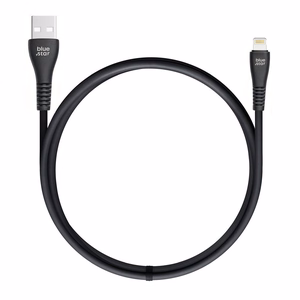 Kabelis USB A uz Lightning Blue Star 2A 12W 1 m PJ-DG5-A melns