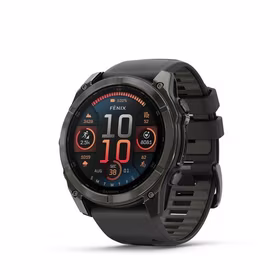 Viedpulkstenis Garmin Fenix 8 Sapphire melns/pelēks