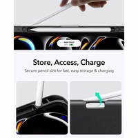 ESR Flip Hybrid macins priekš iPad Pro 11 5 / 6 / 2024-2025 - Melns