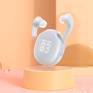 Acefast T9 Bluetooth 5.3 ieliekamās bezvadu austiņas - baltas