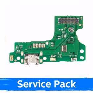 Разъём зарядки для Huawei Y6 2019 с шлейфом Plata (Service Pack)