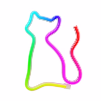 Neon LED RGB CAT FLRN03 + RC Forever Light