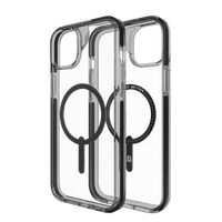 ZAGG Santa Cruz Snap viedtālruņa apvalks ar Magnētisko iPhone 15 Plus / 14 Plus - Melns