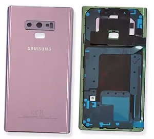 Aizmugures vāciņš Samsung N960F Note 9 zils Lavender Purple oriģināls (service pack)