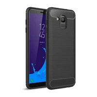 CARBON viedtālruņa apvalks SAMSUNG J6 2018 melns