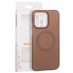 Tecto Shield Mistiq Mag vāciņš iPhone 15 Pro Max 6,7", brūns
