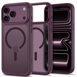 Tech-Protect Magmat MagSafe CC maciņš iPhone 18 Pro Max / 17 Pro Max, matēts bordo